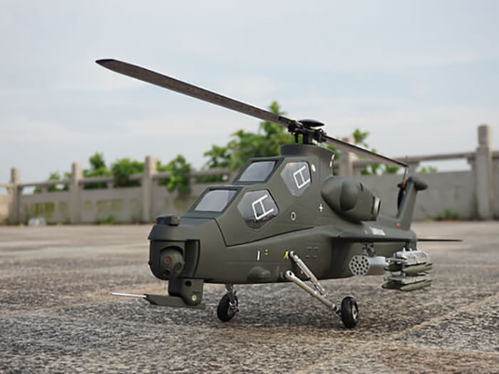 ROBAN CAIC Z-10 470 Scale RC Helicopter 4-Blade GPS X2 Flight Control LED Lighting PNP/RTF