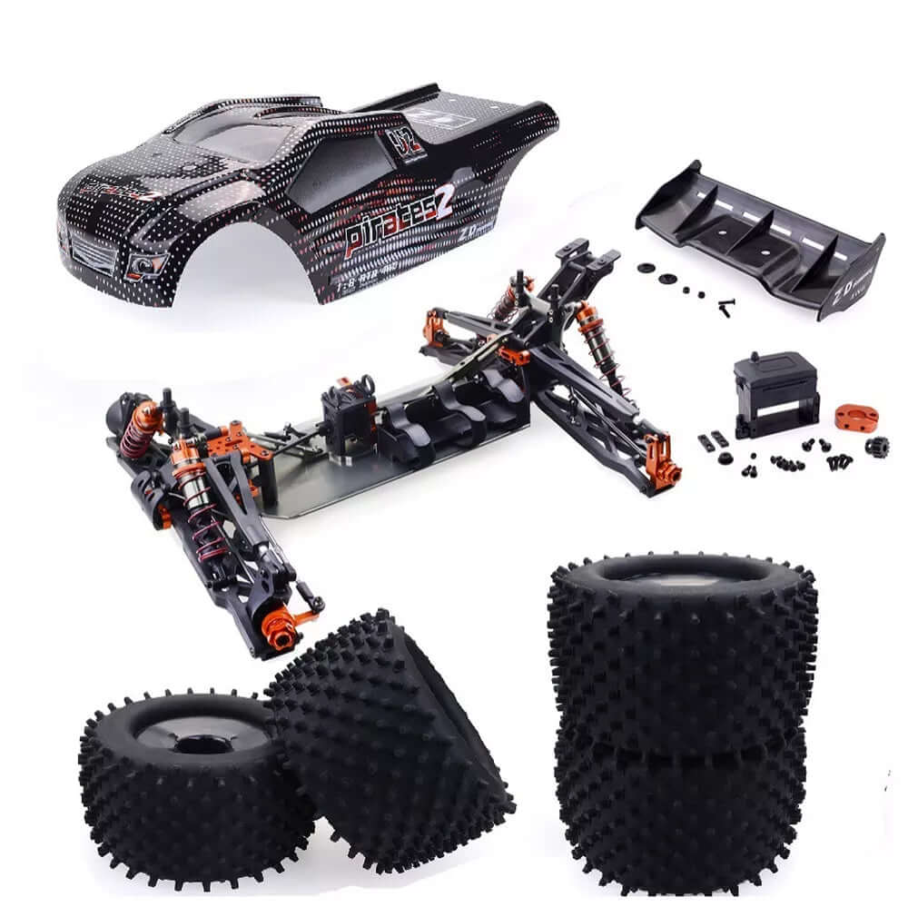 ZD Racing 9021-V3 1/8 Scale 4WD Brushless RC Car 80km/h High Speed Electric Racing Truck RTR