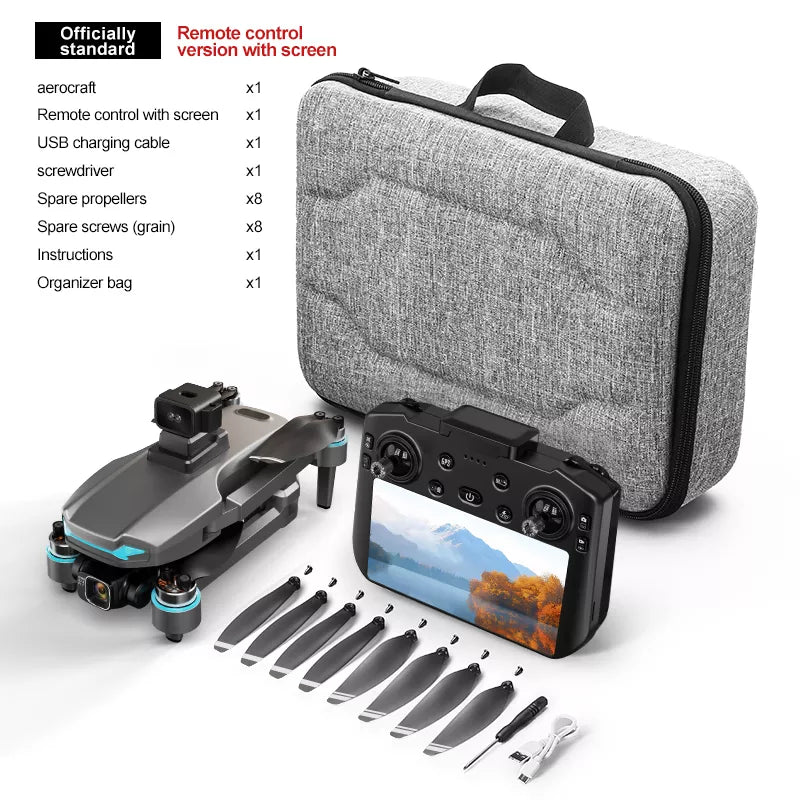 ZLL Beast SG601 MAX 4K Drone GPS 5G WiFi 3-Axis Gimbal 360° Obstacle Avoidance 5-inch Screen Quadcopter RTF