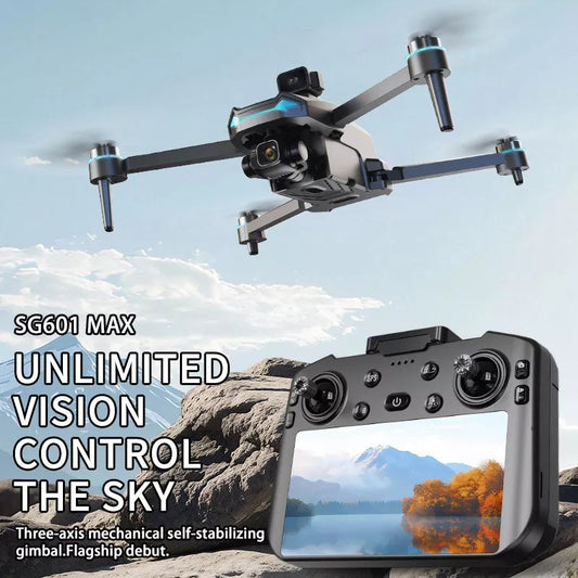 ZLL Beast SG601 MAX 4K Drone GPS 5G WiFi 3-Axis Gimbal 360° Obstacle Avoidance 5-inch Screen Quadcopter RTF