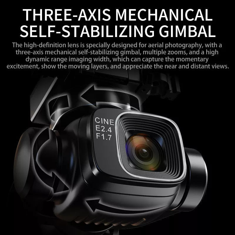 ZLL Beast SG601 MAX 4K Drone GPS 5G WiFi 3-Axis Gimbal 360° Obstacle Avoidance 5-inch Screen Quadcopter RTF