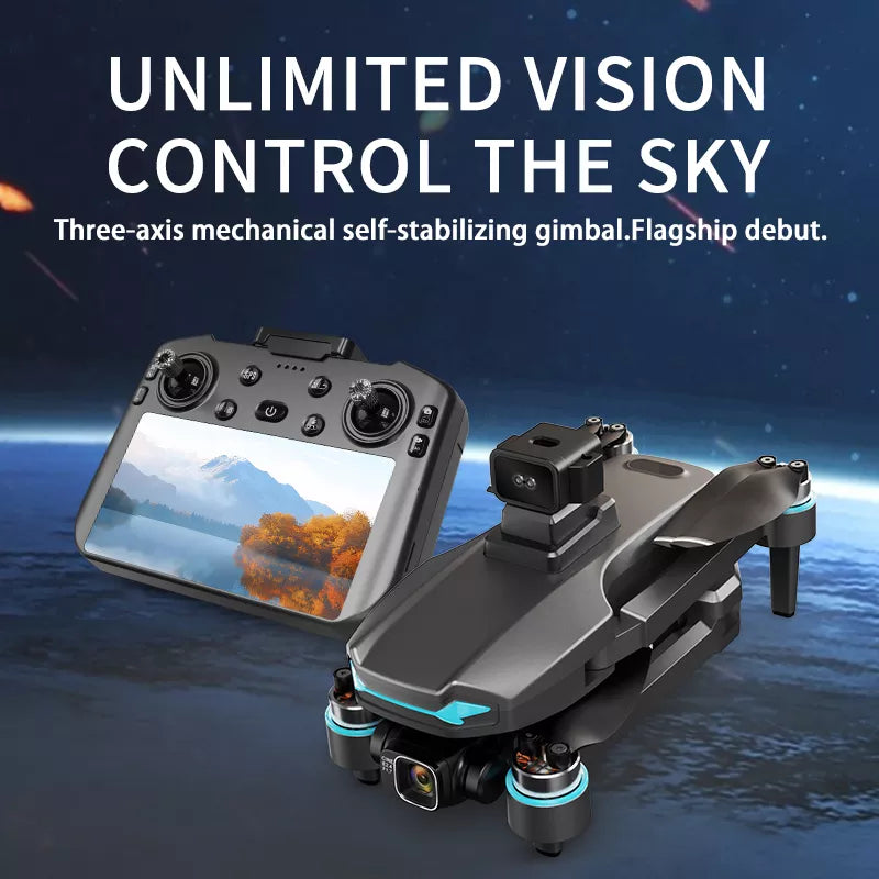 ZLL Beast SG601 MAX 4K Drone GPS 5G WiFi 3-Axis Gimbal 360° Obstacle Avoidance 5-inch Screen Quadcopter RTF