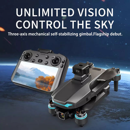 ZLL Beast SG601 MAX 4K Drone GPS 5G WiFi 3-Axis Gimbal 360° Obstacle Avoidance 5-inch Screen Quadcopter RTF