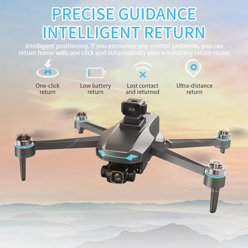 ZLL Beast SG601 MAX 4K Drone GPS 5G WiFi 3-Axis Gimbal 360° Obstacle Avoidance 5-inch Screen Quadcopter RTF
