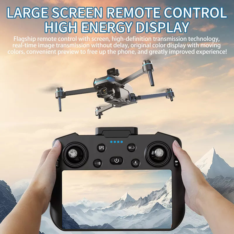 ZLL Beast SG601 MAX 4K Drone GPS 5G WiFi 3-Axis Gimbal 360° Obstacle Avoidance 5-inch Screen Quadcopter RTF